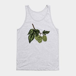 Hand Drawn Hops Tank Top